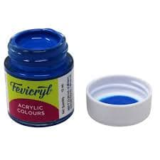 Acrylic blue color paint